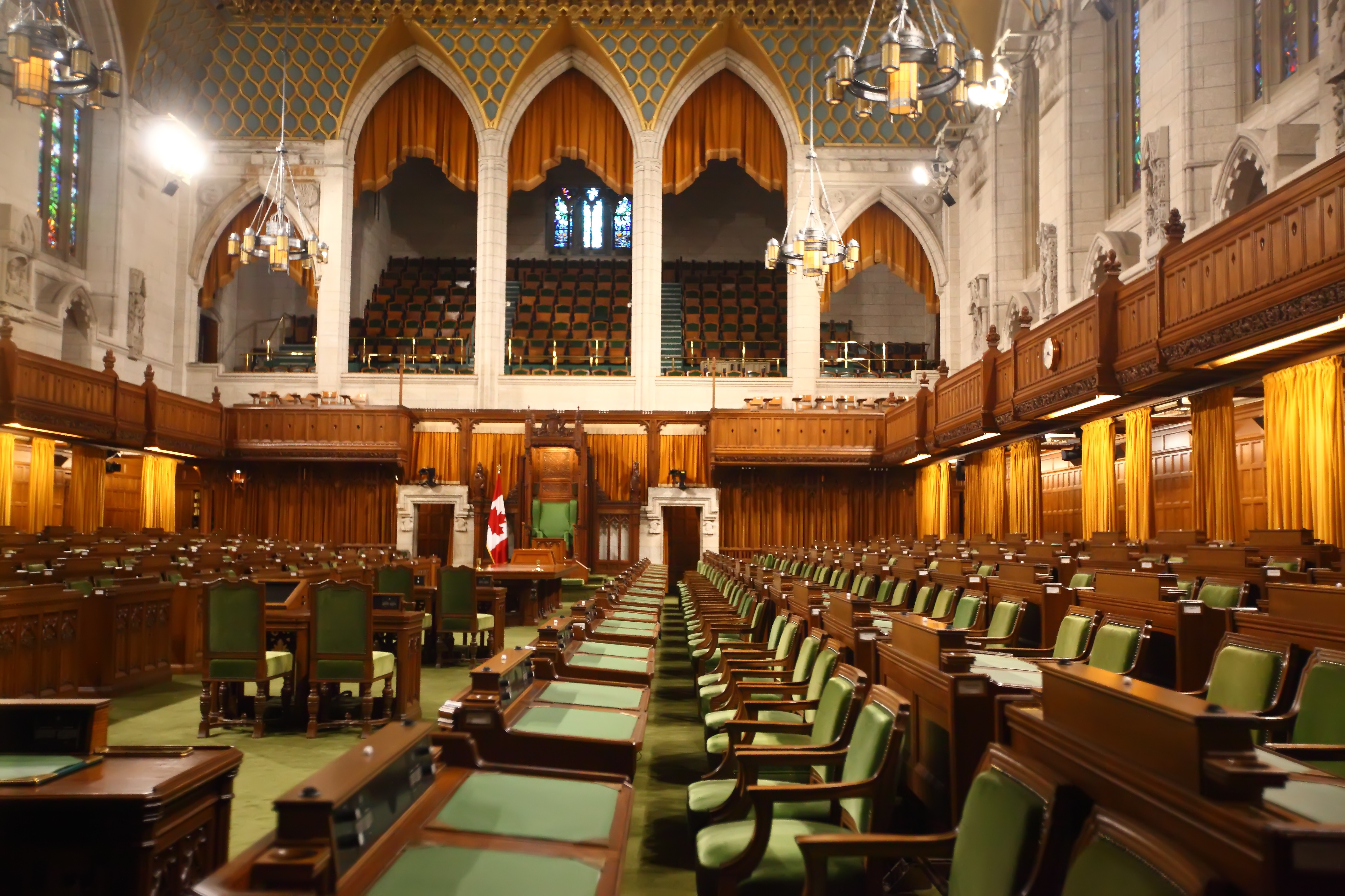 An image of the House of Commons chamber