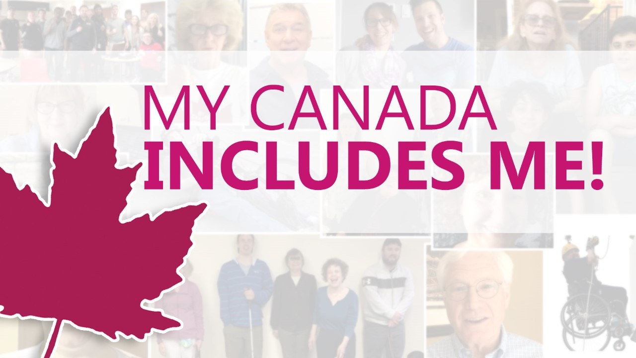 My Canada Includes Me image for Accessible Canada Act passing